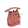 Totes Designer bucket bags Shoulder Bags Quality Printed Leather Handbags Purse mini Handbag Various Styles Flowers cherry Bucket bag19