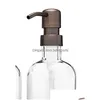 Dispensateur de savon liquide 28/400 Bronze Rust Bronze Proof 304 Pompe en acier inoxydable pour le pot de salle de bain de cuisine non inclus Drop del Otvsy