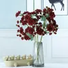 Decorative Flowers Artificial Flower 1 Branch Useful Non-fading Lightweight Simulation Peony El Apartment Decorating For Wedding