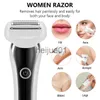 Elektrische scheerapparaten Haarverwijderaar Lady Shaver Onderarmhaartrimmer Oplaadbaar Waterdicht Bikini Okselscheermes voor dames Snoerloos epileerapparaat Dames x0918