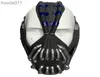 Accesorios para disfraces Máscaras de fiesta Máscara de Bane Máscara de cosplay El caballero oscuro Cosplay Casco de tamaño adulto Fiesta de Halloween Cosplay Accesorio de terror Máscara de terror de película 7385439 L2309