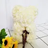 Fiori decorativi Cadeau Our En Peluche Rose Bear Fiore artificiale Eternelle Donna Ragazza Regali San Valentino Regalo di Natale