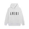 Designer Amis Men's hoodie 2023 Autumn/Winter plush warm and loose fitting fashion brand sweaters hoodies for both men women in the same batch