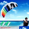 Kite Accessories Dual Lines Parafoil Flying Tools Line Power Braid Sailing Kitesurf Rainbow Outdoor Toys Sports Beach Stunt Kites Dhhem