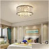 天井のライトモダンなクリスタルLEDシャンデリア豪華な装飾リビングルーム寝室照明クリアガラスパターン布の形状白い光沢博士dh5of