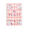 メモ帳4 PCS Kawaii Notebook Journal Kpop A5かわいい敷設メモ帳ダブルコイルポータブルノートブック学用用品文房具230918