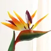 高級な人工花パラダイスオブパラダイスリアルな本物のタッチ偽の花の家の装飾ウェディングパーティーフラワーアレンジ