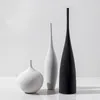 Vases Ceramic Vase For Decoration Simple Creative Design Handmade Art Living Room Model Home Decor Black And White Sty