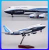 Modelo de carro fundido Simulação múltipla de Boeing 747 737 757 777 787 Modelo de aeronave 20cm 16cm Liga de metal Avião Ornamentos de decoração 230915