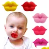 Pacifiers Food Grade Sile Funny Baby Lip Mouth Mate Shape Nipples Teether Toddler Pacy Orthodontic Soifier Soifier Drop Drop