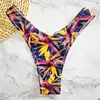 Costumi da bagno da uomo, bikini sexy da donna, pantaloni a forma di V e per il commercio estero europeo americano stampato transfrontaliero