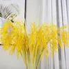 Dekorativa blommor 10 Long Branch Rice Plastic Opening Wheat Ear Shooting Prop False Simulation Flower Dry Living Room