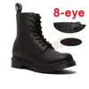 2024 Nuovo dr martins AirWair Platform Ankle martin Boot High doc martens stivali firmati da donna OG 1460 Jadon Smooth Leather Nappa Yellow Stitch Stivaletti Low Moafer Shoes