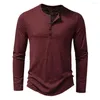 Men's T Shirts 2023 Men Classic American Disual Sport Shirt Fashion Mens Slim Fit Long Sleeve Teshirt Tee