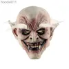 Akcesoria kostiumowe Halloweenowe maska ​​terrorystyczna Monster Lateks Przerażający Cosplay Mask Halloween Party Costume Dostawy wysokiej jakości 8435774 L230918