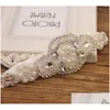 Hair Accessories Kids Fashion Hairband Girls Accessory Children Beaded Diamond Flowers Headbend A7038 Drop Delivery Baby Maternity Dhwzg