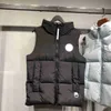 Kamizelki Projektant luksusowy kamizelka w dół kamizelki makaron jasny płaszcz zimowy kurtki puffer gęstość mężczyzny kobieta ubranie wiatroodproof unisex xs-xl hkd230918