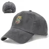 Berets Puerto Rico Coat of Arms Baseball Caps Snapback myte dżinsowe czapki Regulowane Casquette Sports Cowboy Hat dla mężczyzn kobiety