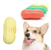 Jouets couinants pour chiens, jouets interactifs en forme d'arachide, nettoyage des dents, jouets à mâcher pour chiens de taille moyenne, grandes et petites races, fournitures pour animaux de compagnie