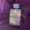 Lattafa parfymer bade al oud ametyst doft 100 ml män kvinnor eau de parfum 3.4oz långvarig lukt unisex neutral parfym rose cologne spray hög kvalitet