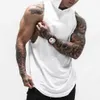 PADEGAO men's fitness hoody tank top black white summer sleeveless hoodies tees muscle workout Singlet t shirt hiphop tank to255J