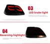 Auto Parts Tailgight dla Toyota G12 Crown 2003-2009 LED LED Guide Light Light