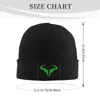 Berets Green Nadal Tennis Stars Beanie Cap Unisex Winter Warm Bonnet Femme Knitted Hats Outdoor Skullies Beanies Caps For Men Women