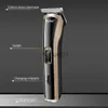 Barbeadores elétricos Máquina de cortar cabelo elétrica sem fio recarregável Baby Hair Clipper Styling Tool Original Men's Grooming Hair Clipper KM-418 x0918