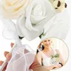 Decorative Flowers Artificial Flower Bouquet Fake Simulated Bunch Quinceanera Faux