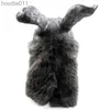 Kostymtillbehör Party Masks Movie Donnie Darko Frank Evil Rabbit Mask Halloween Party Cosplay Props Latex Full Face Mask 220915 L230918