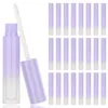 Storage Bottles 5pcs DIY Lip Tube Container Purple Refillable Empty Tubes Gloss Lipstick Cosmetic Containers 5ml Bottle A89673