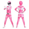 Cosplay enfants super-héros puissance samouraï Sentai Shinkenger Rangers Costume Cosplay adulte combinaison robe Halloween fête Zentai costumes 230915