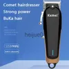 Elektriska rakare KM-1756 Hårklippare Professionell Barber Fade Hair Cutting Machine Raddningsbar Electric Cordless Trimmer Men Strong Power X0918