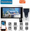 Doorbells DragonsView 1080p Kablosuz Video Intercom Doorbell Kamera WiFi Kapı Telefon Akıllı Kilitli Uzaktan HKD230918