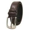 Belts Classic Design Clothing With Luxury Faux Leather Pin Buckle Tri Color Casual Belt