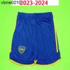 2023 2024 Boca Juniors Short de football à domicile Kit homme Troisième TEVEZ 23 24 OSCAR VILLA SALVIO MARADONA VARELA Pantalon de football d'entraînement Fans Version joueur