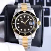 Män tittar på designer klockor 41mm automatiska mekaniska keramiska klockor remsjusterbara mode lysande armbandsur Montre de luxe watch 3vuu