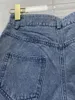 Damesshorts Lentejeans Hoge taille Borduurdenim Dames Y2K Streetwear