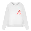 Designer AMIS HÄRDE HOUDIE AMORER CLASSIC EMBRODERY PIRROW OF LOVE Sweater Autumn and Winter New Round Neck American Men and Women's Par Dress Cool Men's Hoodie