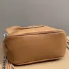 Borsa a secchiello argento Borse firmate Borse a tracolla alla moda Borsa a tracolla in pelle Borsa da donna di lusso Portafoglio con nappa con coulisse Portafoglio da donna di marca Shopping Totes