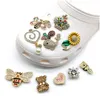 Charms 2022 Nuovo Designer Bling Clog per decorazioni Accessori per scarpe in metallo dorato di lusso Fibbie Risultati dei gioielli Consegna di goccia Compon Dhbbl