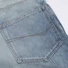 Jeans masculinos Fewq corte design vintage 2023 versátil casual perna reta alta rua cor sólida calças masculinas 24x1728 230918