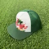 Trendy marki czapki kulkowe unisex rh American Flat Brim Baseball Cap Regulowal Cap dla czapki z ciężarówką podróżną