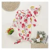 Set di abbigliamento Born Ddle Coperta Neonati maschi Ragazza Slee Bag Wrap Hat Cloth Stampato floreale Manica lunga O Collo Borse 13 Stili Drop Delivery Dhno7