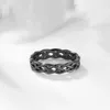 ウェディングリングTigrade 925 Sterling Silver Ring Women Celtic Knot Wedding Band High Polish Classic Stackable Simple Rings Sale 230918