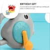 Baby Bath Toys Bubble Maker Machine For Kids Bath Time Bubble Blower Toys Toddlers Bathtub Shark Crab Children Happy Tub Time