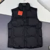 Män västar herrar gilet vit puffer väst jacka kvinnor väster stora ärmlös vår hösten casual waistcoat varm blixtlås hkd230918