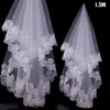 1 5 M charmantes filles accessoires de mariée de mariage voile pour dentelle blanc ivoire couleur charmant haut 01225u