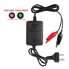 Billaddare 12V 1.3A Motorcykel Smart Power Charging Adapter för uppladdningsbar AGM -gel blybatteri 5Ah 7AH 9AH 12Ah Drop Delivery Dhtuf