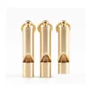 Noise Maker Loud Brass Whistle Portable Emergency Outdoor Survival Hiking Tools Party Favors Gift Present Gold Drop Delivery Home Gard Dhpw8